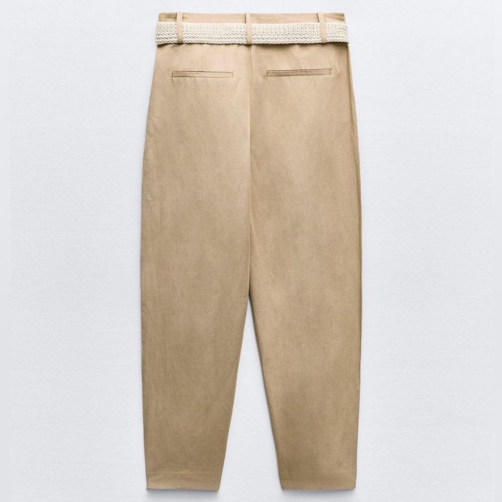 Zara belted pants - Picture 4 of 7